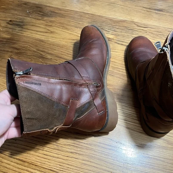 Teva De La Vina Low Women’s Waterproof Leather Ankle Boots | Size 9 | Brown - Picture 6 of 8